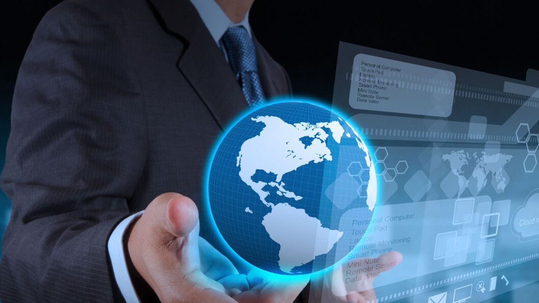 Iconic illustration of reduced emissions and recycling arrows